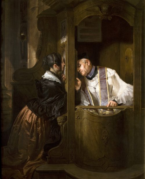 La confessione (The Confession) / By Fondazione Cariplo, CC BY-SA 3.0, https://commons.wikimedia.org/w/index.php?curid=16416668