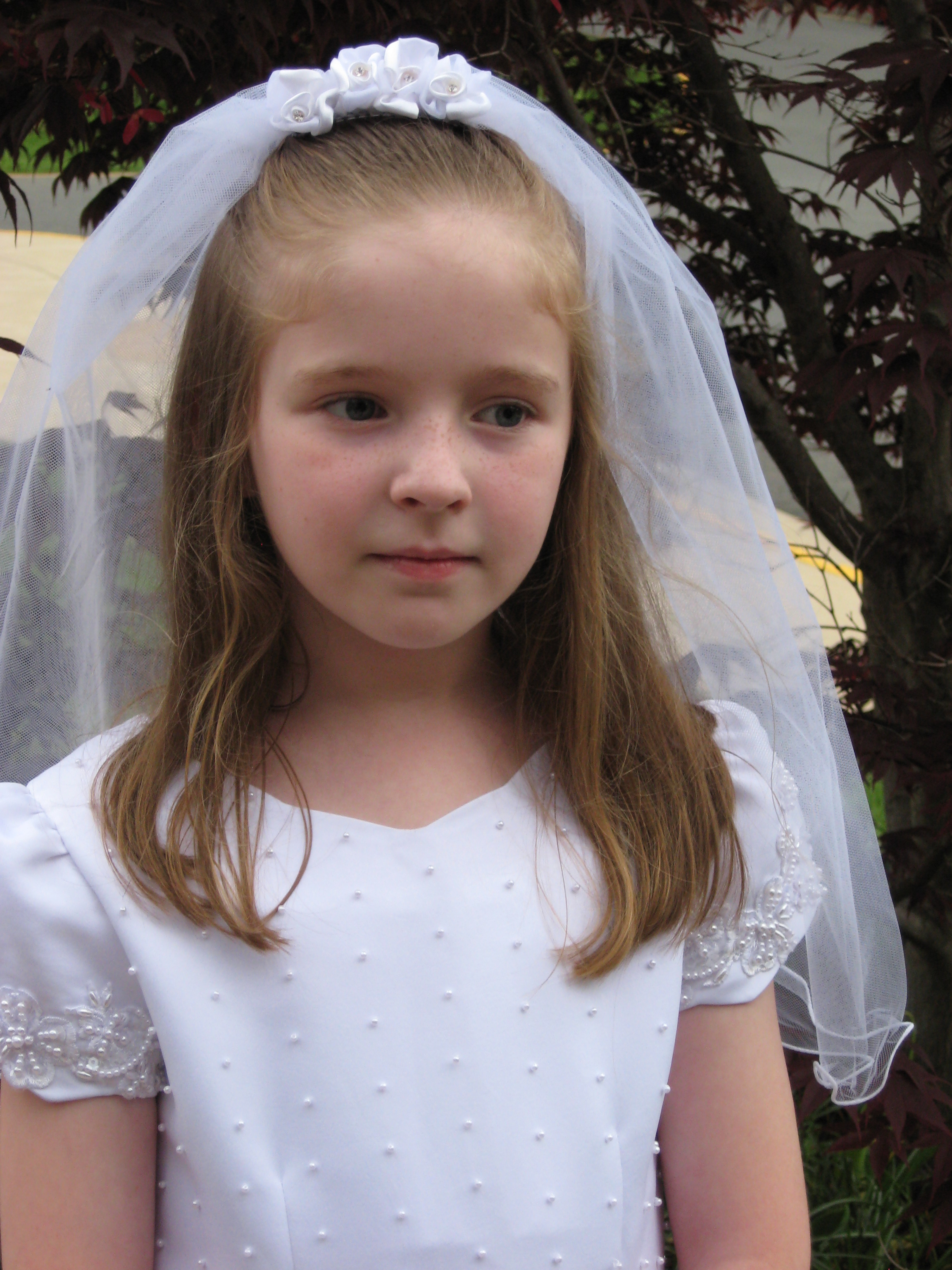 Teresa, age 9, 1st Holy Communion Day